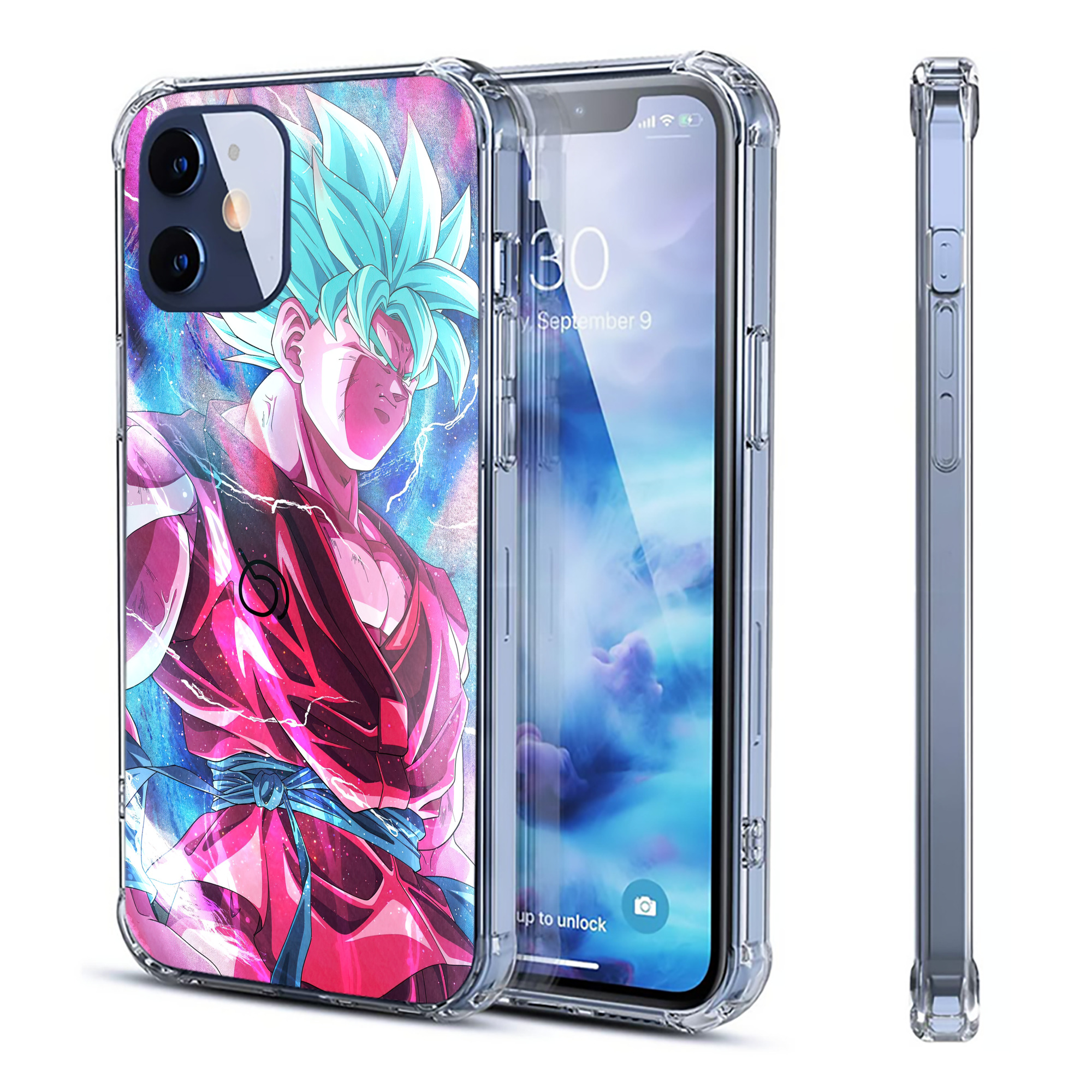 （画像用） ドラゴンボール DRAGON BALL 【iPhone 12シリーズ対応】透明スマホケース（クリアソフトケース）